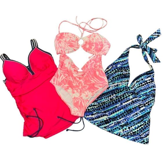 Lot of 3 Swimwear All Size Small - Picture 1 of 13